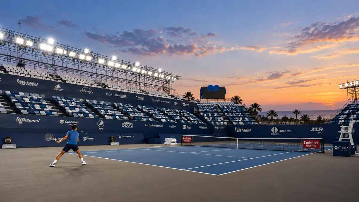 Foto 2 de Abierto Mexicano de Tenis Los Cabos